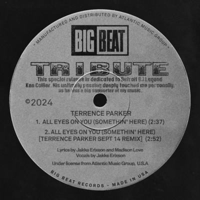 シングル/All Eyes on You (Somethin' Here) [Terrence Parker Sept 14 Remix]/Terrence Parker