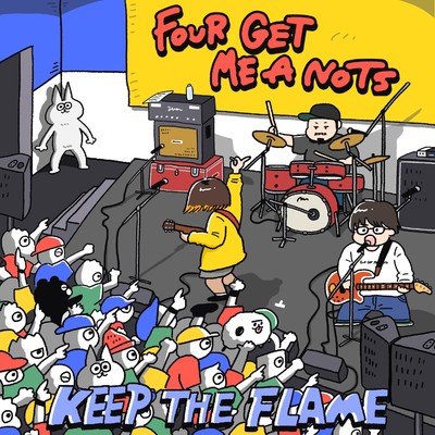 アルバム/KEEP THE FLAME/FOUR GET ME A NOTS
