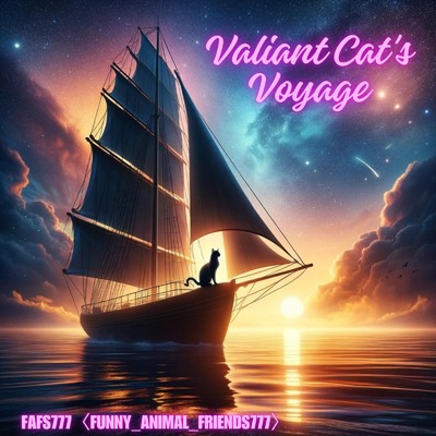 Valiant Cat's Voyage/FAFs777〈funny_animal_friends777〉 & Music & Animals 4UCH -Heal,Relax,funny,positive-