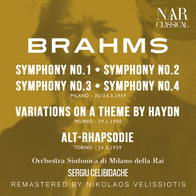 シングル/Variations on a Theme by Haydn in B-Flat Major, Op. 56a, IJB 146: IV. Variation 3. Con moto/Orchestra Sinfonica di Milano della Rai, Sergiu Celibidache
