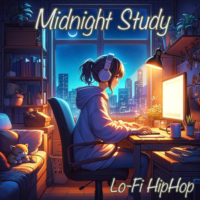 Midnight Study Lo-Fi HipHop 夜の作業集中用勉強集中用INST 深夜のリラックスタイムに聴く おしゃれなJazzラウンジ Lo-Fi HipHop/DJ Lofi Studio