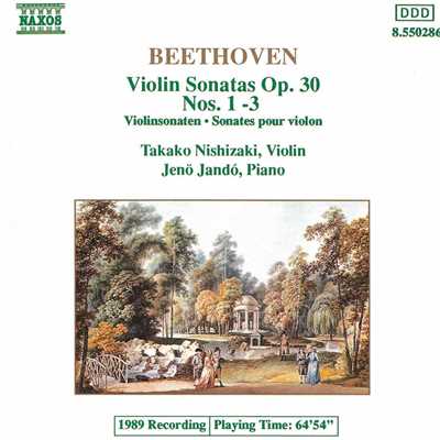 シングル/ベートーヴェン: ヴァイオリン・ソナタ第8番 ト長調 Op. 30, No. 3 - III. Allegro vivace/西崎崇子(ヴァイオリン)／イェネ・ヤンドー(ピアノ)