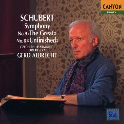 シューベルト:交響曲第8番「未完成」、第9番「ザ・グレイト」/ゲルト・アルブレヒト(指揮)チェコ・フィルハーモニー管弦楽団