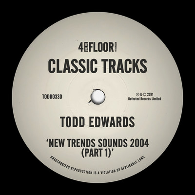 シングル/Perfect Love (New Love Remix)/Todd Edwards
