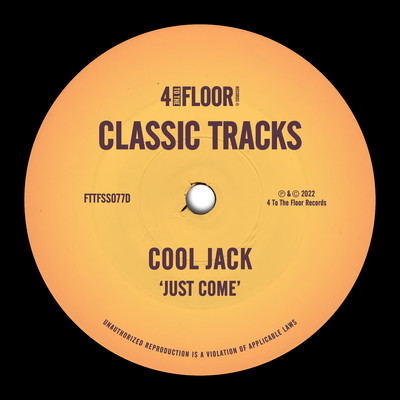 Just Come (Ralphi's Main Mix)/Cool Jack