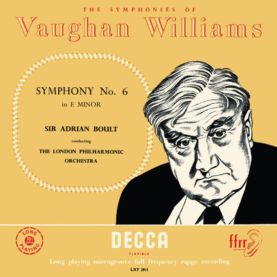 Vaughan Williams: 交響曲 第6番 ホ短調 - 第1楽章: Allegro/ロンドン・フィルハーモニー管弦楽団／サー・エイドリアン・ボールト
