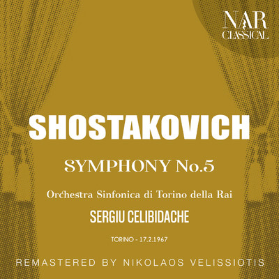 Symphony No. 5 in D Minor, Op. 47: III. Largo/Orchestra Sinfonica di Torino della Rai, Sergiu Celibidache
