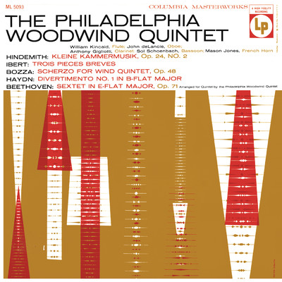 Works by Hindemith & Ibert & Bozza & Haydn & Beethoven (2023 Remastered Version)/The Philadelphia Woodwind Quintet