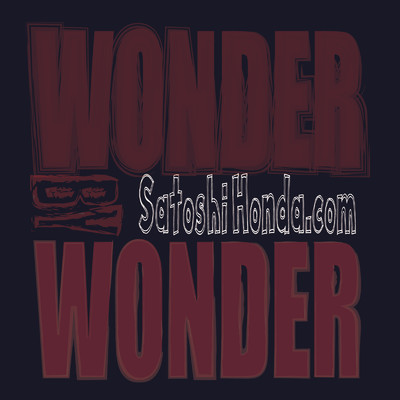 Wonder by Wonder/サトシホンダドットコム