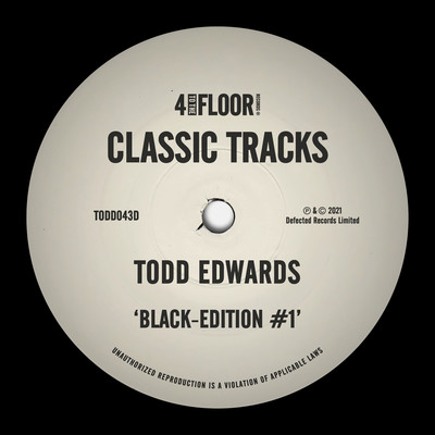 アルバム/Black-Edition #1/Todd Edwards