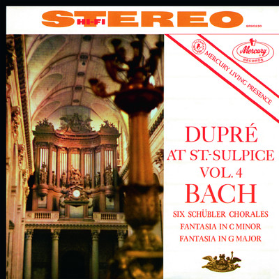 Marcel Dupre at Saint-Sulpice, Vol. 4: Bach/Marcel Dupre