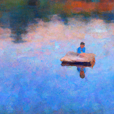 Lago Entre Dos Mares/Cielo Azul