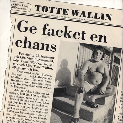 アルバム/Ge facket en chans/Totte Wallin