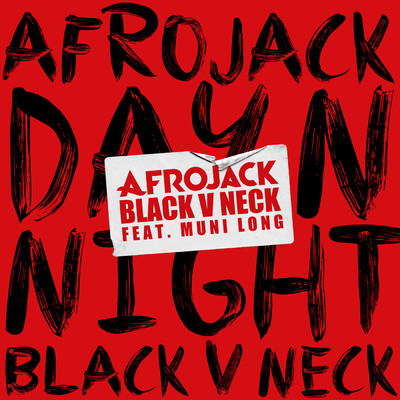 アフロジャック／Black V Neck
