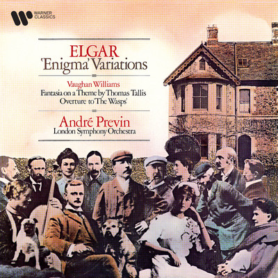 アルバム/Elgar: Enigma Variations, Op. 36 - Vaughan Williams: Tallis Fantasia & Overture to The Wasps/Andre Previn & London Symphony Orchestra