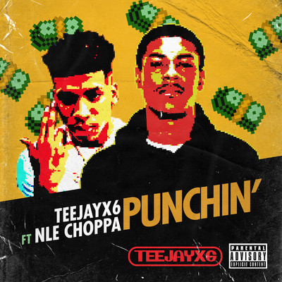 シングル/Punchin' (feat. NLE Choppa)/TeejayX6
