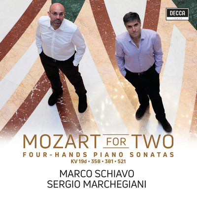 アルバム/Mozart For Two - Piano Sonatas Four Hands KV 521, 381, 19D, 358/Marco Schiavo／Sergio Marchegiani