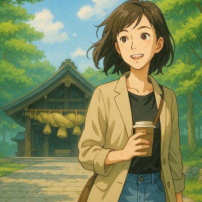 アルバム/出雲、光と緑の回廊 - LoFi Hip Hop 島根の初夏散歩、出雲の音と間、アインビエントな作業用BGM/Lo-Fi Yukari