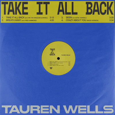 Take It All Back/Tauren Wells／We The Kingdom／Davies.