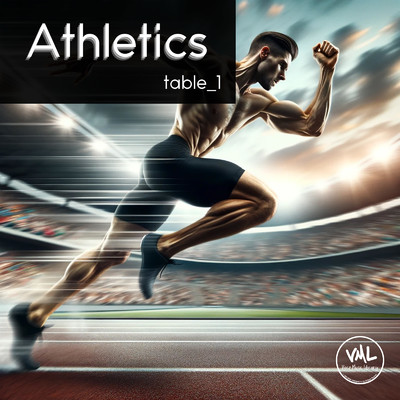 アルバム/Athletics/table_1