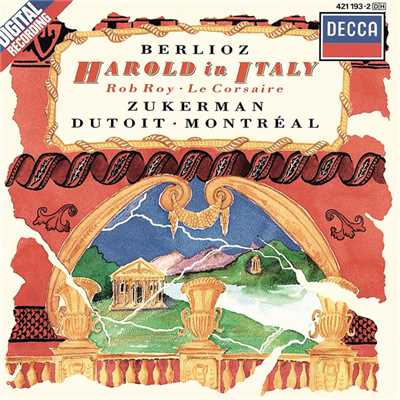 ベルリオ-ズ:交響曲《イタリアのハロルド》/ピンカス・ズーカーマン／モントリオール交響楽団／シャルル・デュトワ