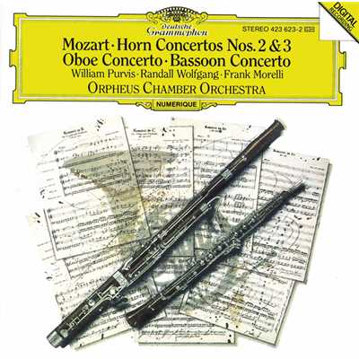モーツァルト:ホルン協奏曲第2番・第3番、オーボエ協奏曲、ファゴット協奏曲/オルフェウス室内管弦楽団