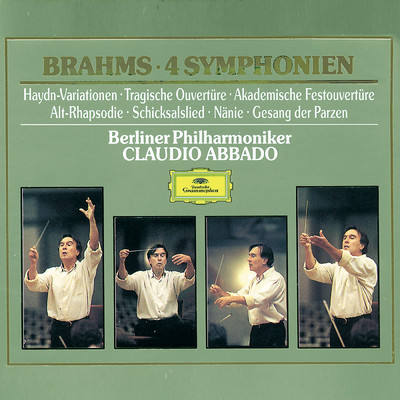Brahms: 運命の歌 作品54/エルンスト・ゼンフ合唱団／ベルリン・フィルハーモニー管弦楽団／クラウディオ・アバド