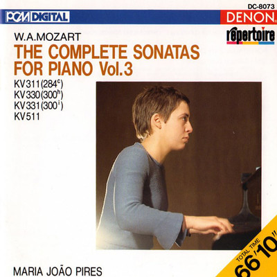 Mozart: The Complete Sonatas for Piano, Vol. 3/マリア・ジョアン・ピリス