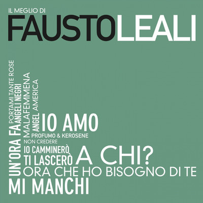 シングル/Portami tante rose (Remastered)/Fausto Leali