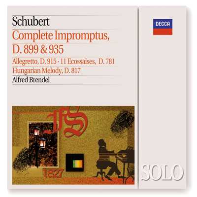 Schubert: Allegretto in C minor, D.915/アルフレッド・ブレンデル