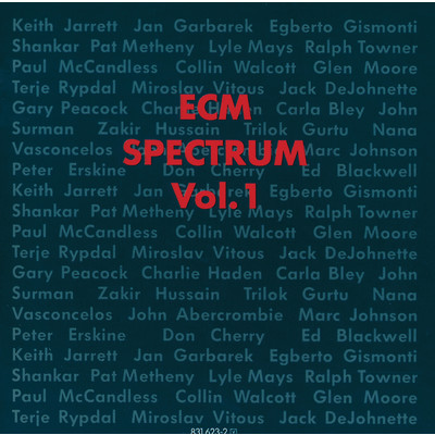 アルバム/ECM Spectrum Vol.1/Various Artists