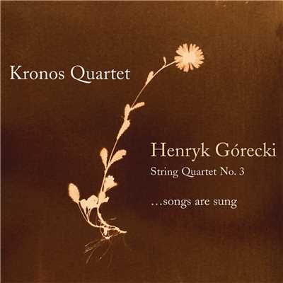 アルバム/Henryk Gorecki: String Quartet No. 3 (...Songs Are Sung)/Kronos Quartet