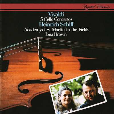 Vivaldi: 5 Cello Concertos/ハインリヒ・シフ／アカデミー・オブ・セント・マーティン・イン・ザ・フィールズ／アイオナ・ブラウン