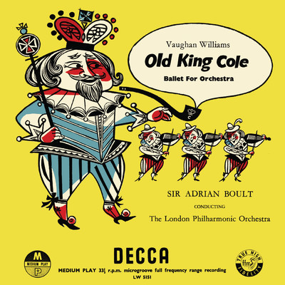シングル/Vaughan Williams: Old King Cole - II. Pipe Dance/ロンドン・フィルハーモニー管弦楽団／サー・エイドリアン・ボールト