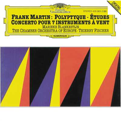 Martin: Concerto For 7 Wind Instruments (1949); Polyptyque pour violon solo et deux petits orchestres a cordes (1972-73); Etudes pour orchestre a cordes (1955-56)/マリエッテ・ブランケンステイン／ヨーロッパ室内管弦楽団／ティエリー・フィッシャー