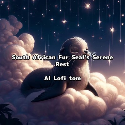 South African Fur Seal's Serene Rest/AI Lofi tom