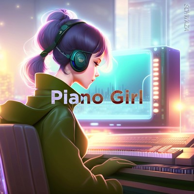 夜空に浮かぶ夢の音色 (Piano ver.)/ピアノ女子 & Schwaza
