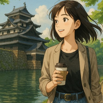 アルバム/松江、影と時間の交差点 - LoFi Hip Hop 島根の初夏散歩、出雲の音と間、アインビエントな作業用BGM/Lo-Fi Yukari