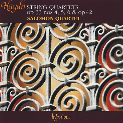 アルバム/Haydn: String Quartets, Op. 33 Nos. 4-6 & Op. 42 (On Period Instruments)/ザロモン弦楽四重奏団