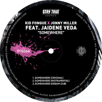 シングル/Somewhere (feat. Jaidene Veda) [Radio Edit]/Kid Fonque and Jonny Miller