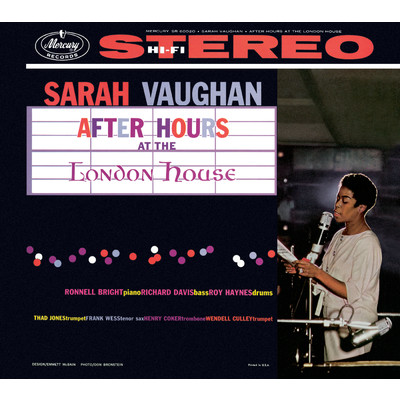 After Hours At The London House/サラ・ヴォーン