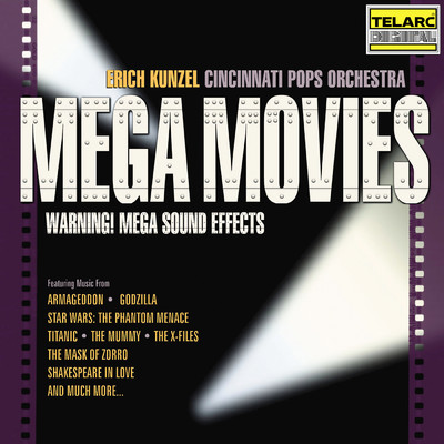 アルバム/Mega Movies/エリック・カンゼル／シンシナティ・ポップス・オーケストラ