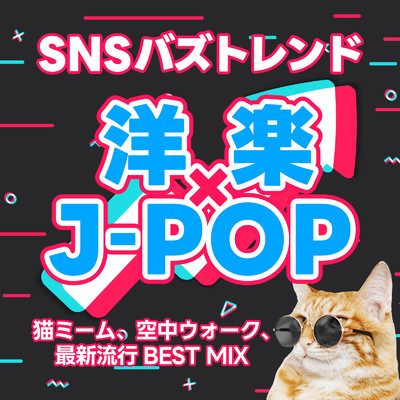 SNSバズトレンド 洋楽×J-POP〜猫ミーム、空中ウォーク、最新流行BEST MIX〜 (DJ MIX)/DJ NOORI