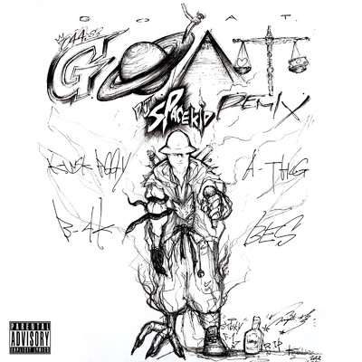 G.O.A.T. (feat. A-THUG, bay4k & BES) [Remix]/DJ SPACE KID & KWSK AGGY