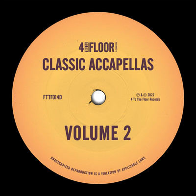 4 To The Floor Accapellas, Vol. 2/Various Artists
