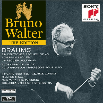 Brahms: Ein deutsches Requiem, Op. 45 & Alto Rhapsody, Op. 53/Bruno Walter