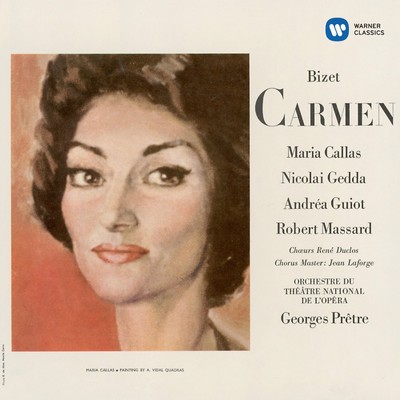 Carmen, Act 2: ”Messieurs, Pastia me dit” (Frasquita, Zuniga, Carmen, Mercedes)/Maria Callas