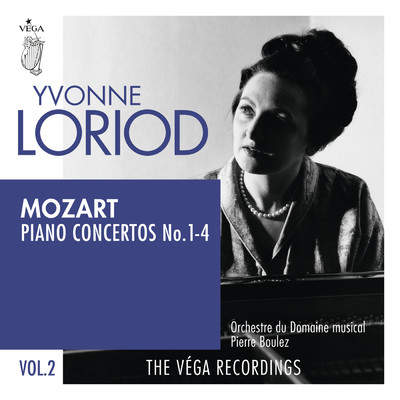 Mozart: Piano concertos No. 1-4/イヴォンヌ・ロリオ／Orchestre Du Domaine Musical／ピエール・ブーレーズ