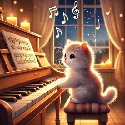 シングル/月夜の幻想曲を奏でる/Cat Music Band