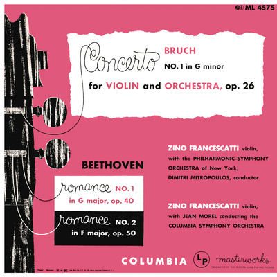アルバム/Bruch: Concerto No. 1 in G Minor - Beethoven: Violin Romances - Saint-Saens: Violin Concertos/Zino Francescatti